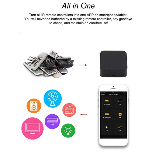 Wi-Fi IR Universal Remote Controller Smart Home with Temperature Humidity Sensor - Picture 7 of 8