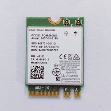 5 PCS Intel 8260NGW Dual Band Wireless-AC 8260 Card, 867Mbps Bluetooth 4.2 NGFF