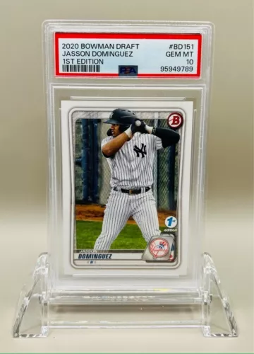 2020 Bowman Draft 1st Edition  #BD-151 Jasson Dominguez Yankees PSA 10 GEM MT