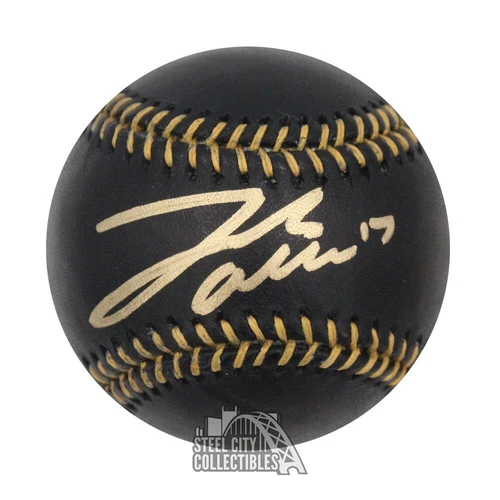 Josh Allen Autographed Black Official MLB Baseball - BAS