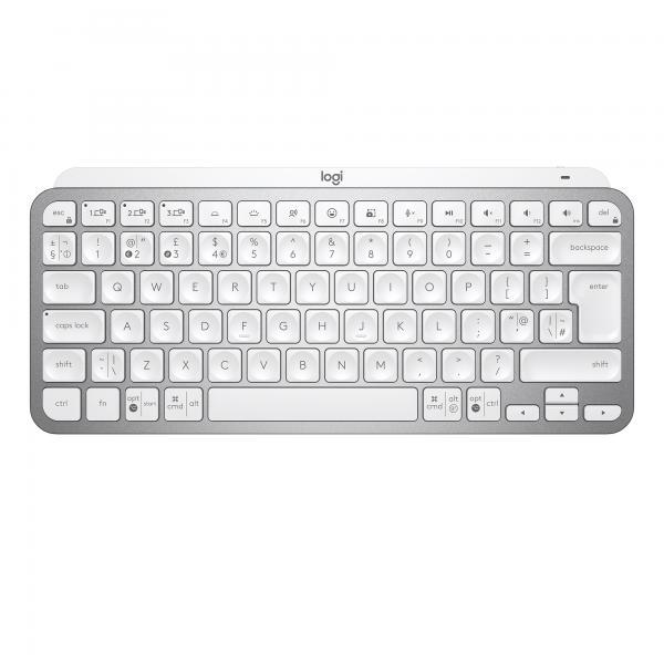 Logitech MX Keys Mini tastiera Ufficio RF senza fili + Bluetooth QWERTY Inglese