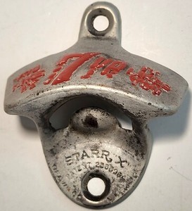 VINTAGE 7-UP BOTTLE OPENER STARR-X WALL MOUNT “YOU LIKE IT, IT LIKES YOU” #7