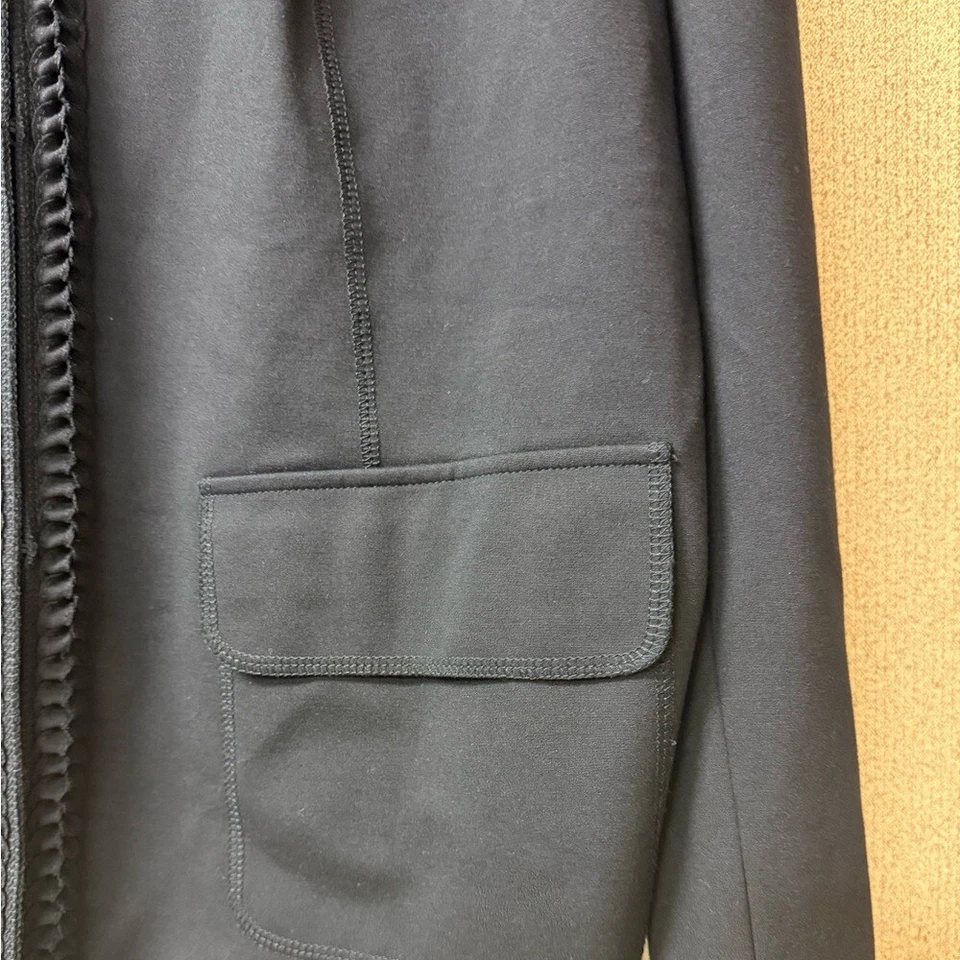 Blazer Lafayette 148 Mujer 16 Azul Marino Viscosa Detalles de Tela Elegante Chaqueta Foto 4 de 4