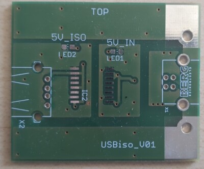 Leiterplatte Platine 2.0 USB To USB   Digital Isolator ADUM3160 