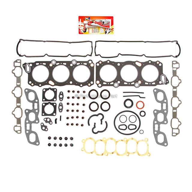 Juego de juntas de culata para 90-97 Infiniti J30 Nissan 300ZX V6 3.0 DOHC VG30DE Foto 2 de 4