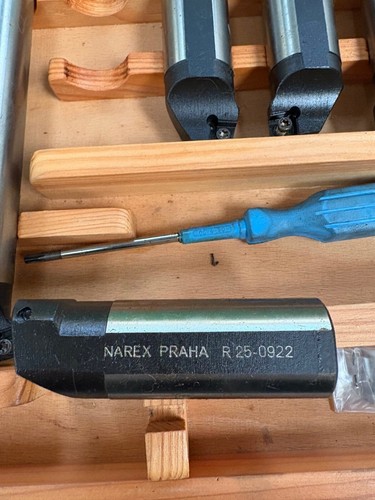 Narex Praha 6-Piece Lathe Turning Tool Set - Picture 6 of 9