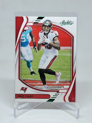 2021 Absolute - MIKE EVANS - Green Foil SP - Buccaneers #93 E7B