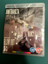 Blow Out 1981 Blu-ray Arrow UK REGION B Brian De Palma John Travolta NEW/SEALED