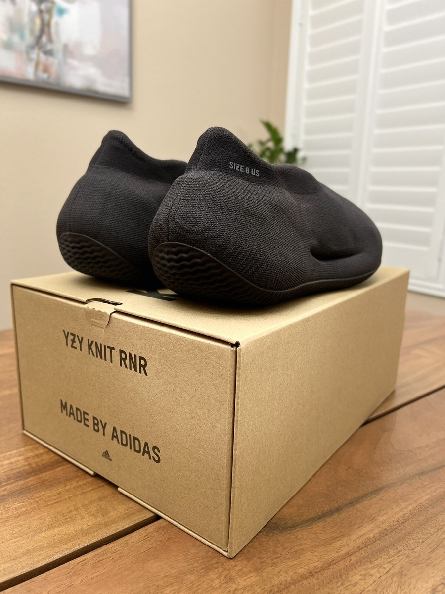 Adidas Yeezy Knit RNR FDEONX Fade Onyx Men Size 8 #IE1663 Brand New | eBay