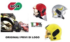 Casco Elmo Protettivo Sicor VFR-EVO Modello in Dotazione Vigili del Fuoco 
