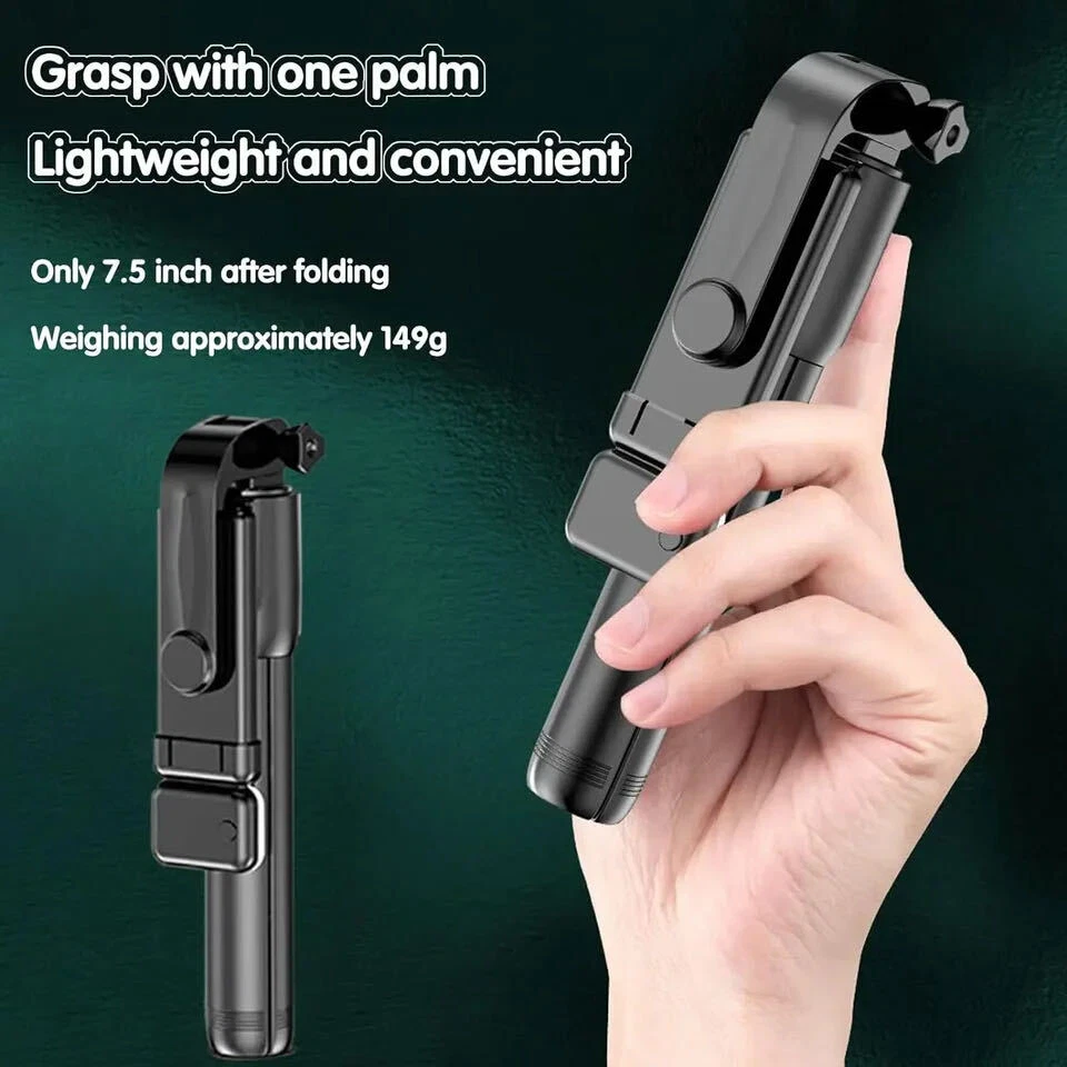 US Selfie Stick Tripod Remote Desktop Stand Phone Holder For iPhone Samsung LOT - Image 4 of 4