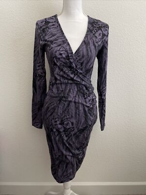 open lace back dress NEW Banana Republic Purple Satin Patterned Slip Dress main image 0