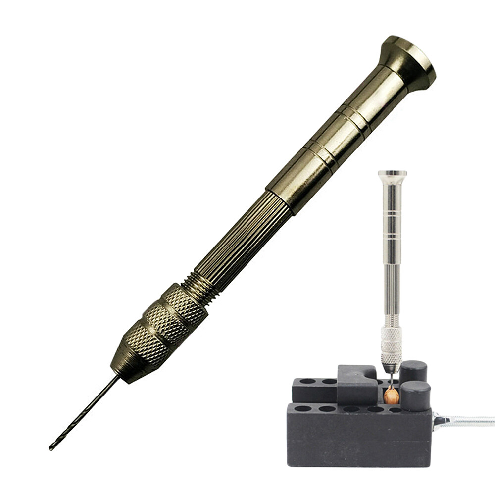 Adjustable Walnut Horn Drilling Mini Twsit Chuck Aluminum Manual Hand