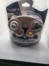 XYAB Gold Nintendo GameCube Contoller Wii BRAND NEW