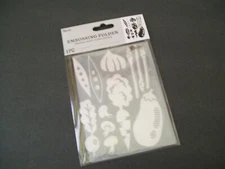Darice Embossing Folder, Vegetables, Cardmaking, Scrapbooking, NIP