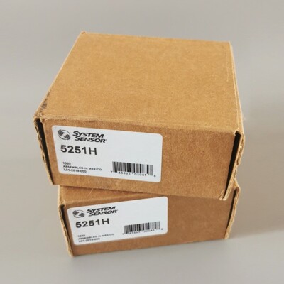 New System Sensor 5251H Heat Detector High Temp Fire Alarm FREE FAST SHIPPING