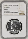 1964 Kennedy Half Straight G NGC PF69 Brilliant White PR69