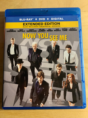 Now You See Me Extended Edition & Theatrical versions (Used, 2013)