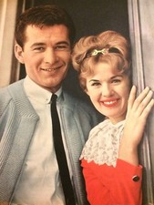 Connie Stevens, Gary Clarke, Full Page Vintage Pinup