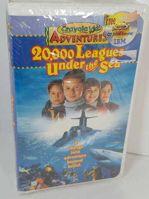 Crayola Kids Adventures: 20, 000 Leagues Under the Sea (VHS, 1997) for ...
