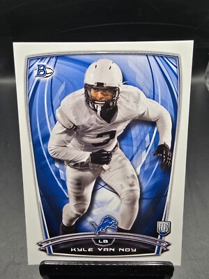 2014 Bowman #2 Kyle Van Noy Rookie RC - Detroit Lions 
