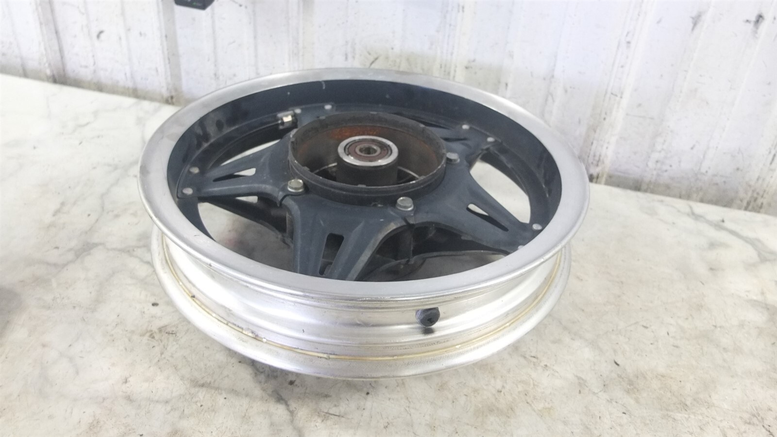 81 Honda CM400 CM 400 A Hondamatic Rear Back Rim Wheel eBay
