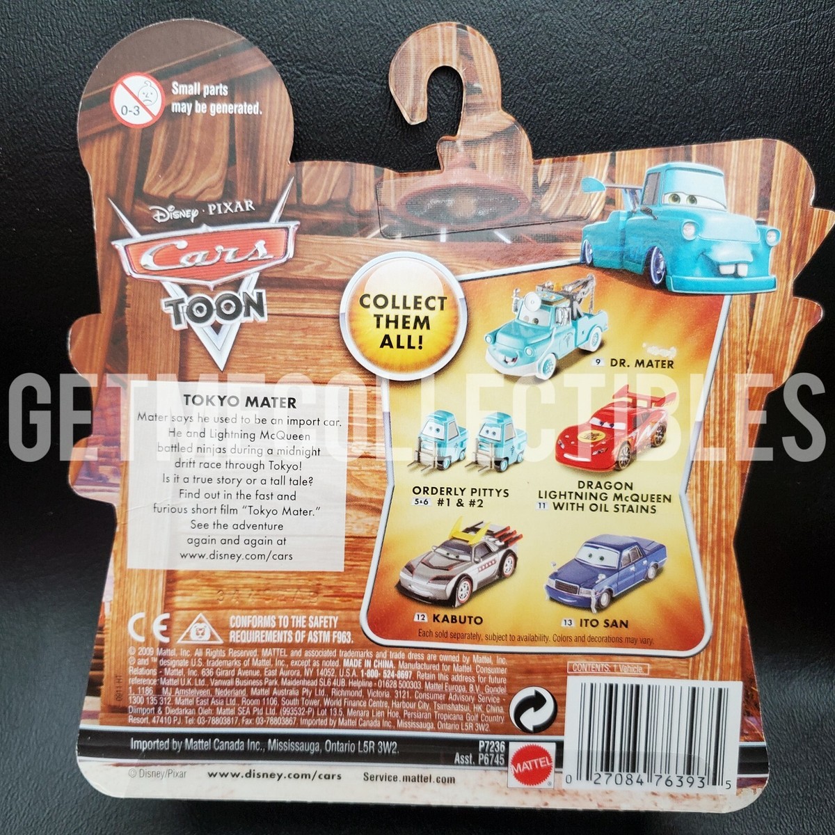 DISNEY PIXAR CARS TOON ITO SAN TOKYO MATER SAVE 6% GMC | eBay