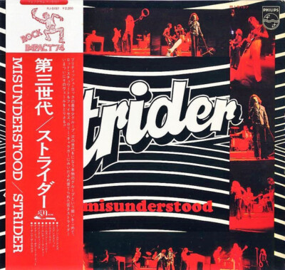 Strider (9) - Misunderstood / VG+ / LP, Album