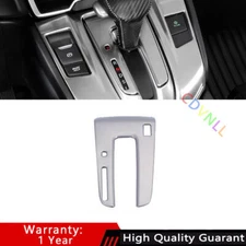 For Honda CRV CR-V Silver Steel Middle Console Gear Shift Frame Trim 2017-2021