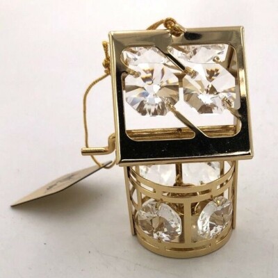 KG & CO. Gold Plated Crystal temptations Spectra Swarovski Crystals WISHING WELL