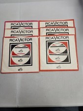 45 RPM 7" RECORD SLEEVES CO. SLEEVE 6 PACK SEE PHOTOS - RCA SLV118