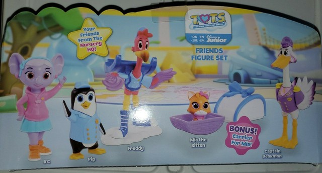 Disney Junior T.o.t.s. Tots 5 Friends Figure Set Freddy Pip KC Mia Beakman for sale online | eBay