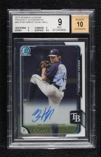 2015 Bowman Chrome Prospects Auto Brent Honeywell #BCAP-BH BGS 9 MINT Auto 01wq