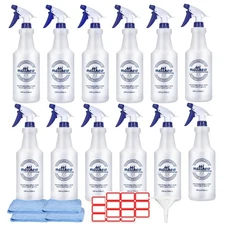Matthew Cleaning 24 oz Empty Spray Bottles for Cleaning Solutions, All-Purpos...