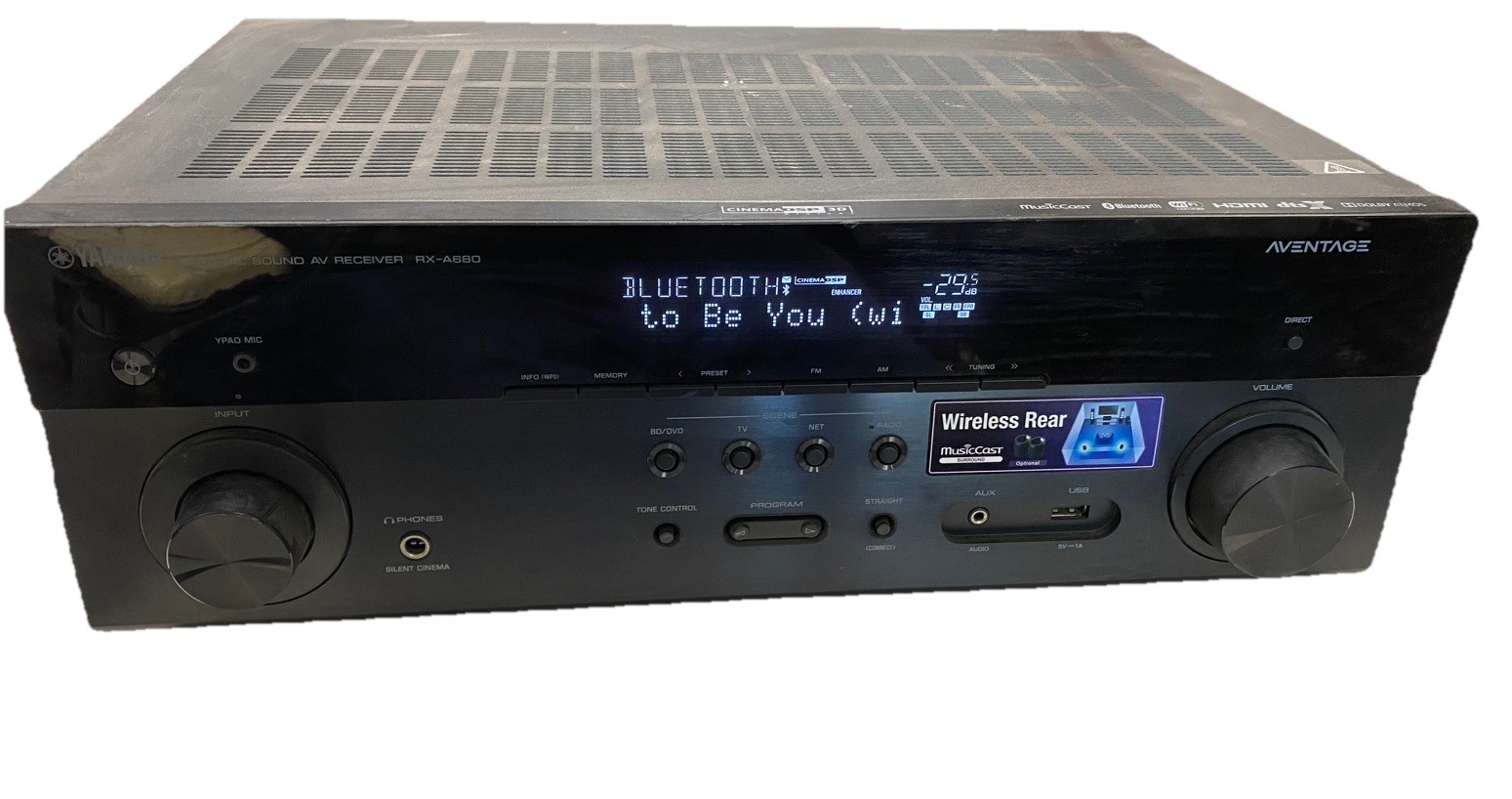 Yamaha AVENTAGE RX-A680  7.2ch AV Receiver  RMT & WIFI anten