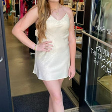 Hyfye, Janet Slip Dress, Beige, Large