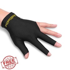 Scott Edward Billiard Gloves 10 Black Left