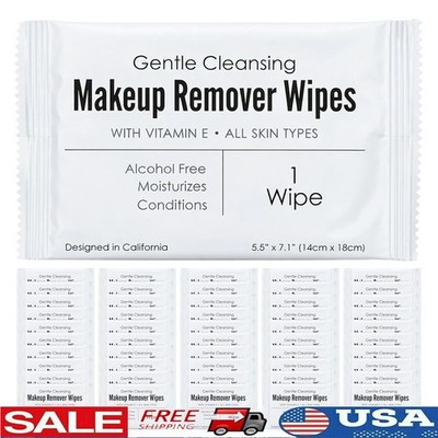 Gentle Makeup Remover Wipes Sensitive Skin Easy Cleansing Alcohol Free Daily Use