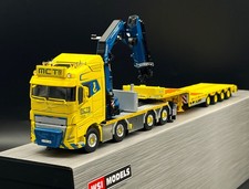 Volvo FH5 Weltenbummler Fassi Kran + Ausleger Tieflader "MCT Craning" WSI...