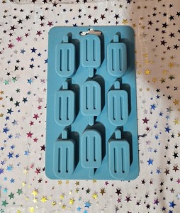 Brand New Never Used Popsicle Silicone Mold 9 Cavity Candy Resin Soap Wax Treats