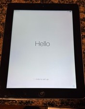 Apple iPad 3rd Gen 64 GB A1403 Wi-Fi  Cellular 9.7 Silver Fair Condition