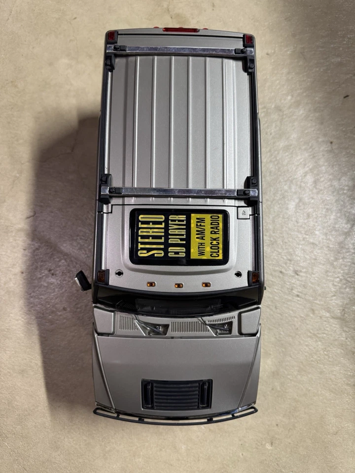Sharper Image GM Hummer H2 Suv CD Stereo Alarm ~ TESTED/WORKING RARE + VINTAGE - Image 2 of 4