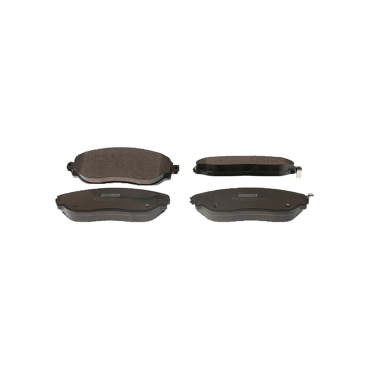 Bremsbelagsatz Scheibenbremse 18 mm TRISCAN für u.a. RENAULT TRAFIC - Bild 2