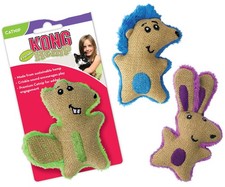 KONG Hemp Friends for Cats  Kittens in Three Fun Designs