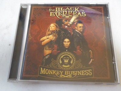 THE BLACK EYED PEAS monkey business EX/VG+ (CD Album, Rock, A&M, 2005)