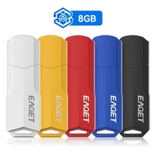 EAGET USB 2.0 USB Drive Memory Stick Pen drive 8GB Various Colours U Disk 10Pack