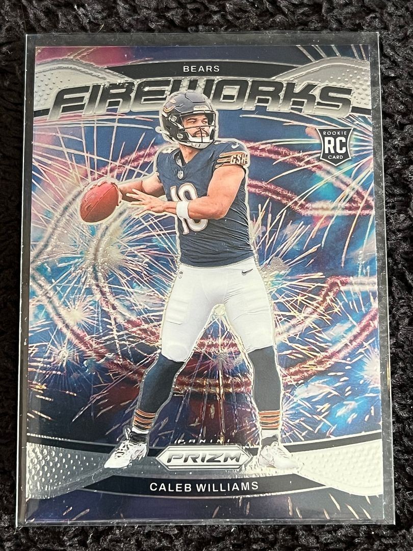 2024 PRIZM FIREWORKS CALEB WILLIAMS BEARS