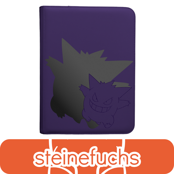 Ultra Pro Pokemon Gengar 9-Pocket Zippered Pro-Binder 360 Karten Sammelalbum-image