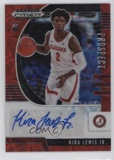 2020 Panini Prizm Draft Picks Prospect Choice Red 86/88 Kira Lewis Jr Auto 2r7