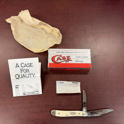 Case XX USA I220 Peanut 2 Blade Pocket Knife Vintage Rare w/ New in Box